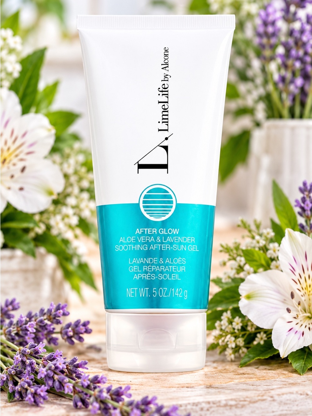 LimeLife After Glow Aloe Vera & Lavender After-Sun Gel